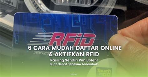 rfid tag toll malaysia harga|cara pasang rfid.